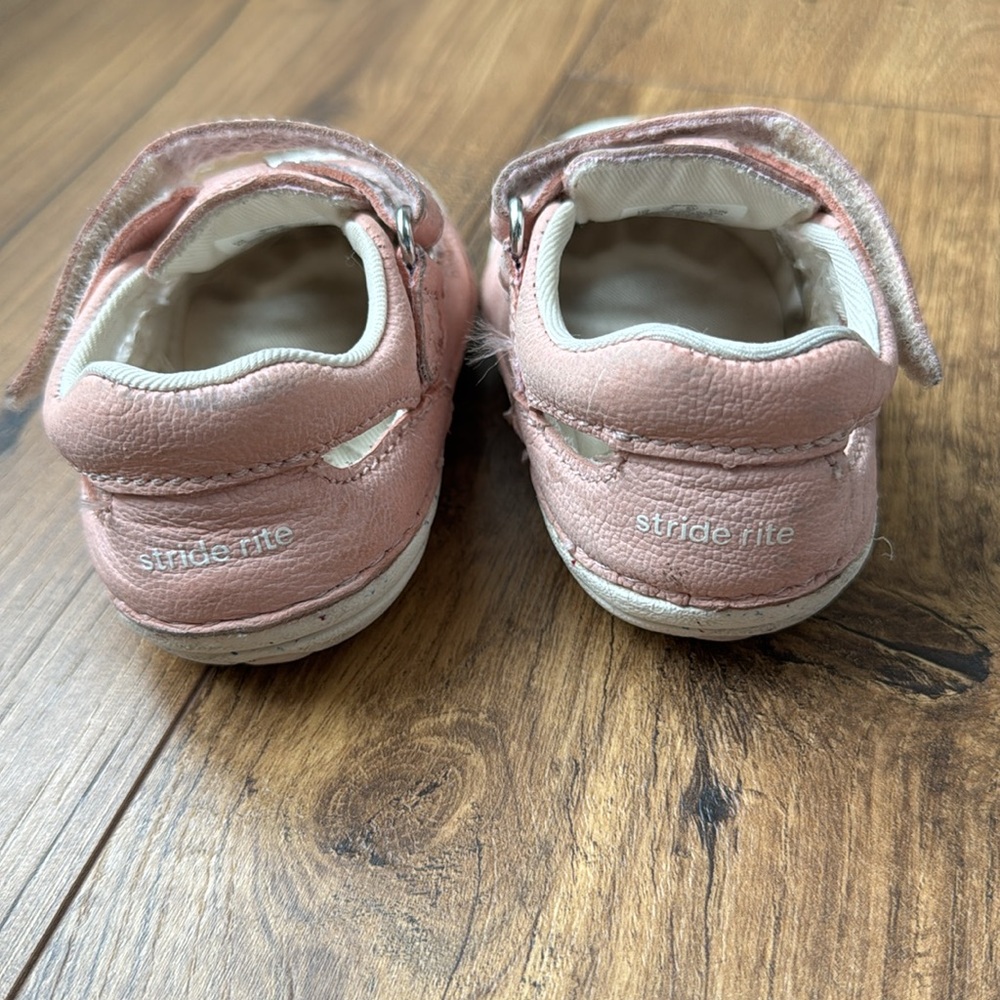 Stride Rite Koa sneaker sandal, toddler girl, pink, size 4 - Picture 4 of 12
